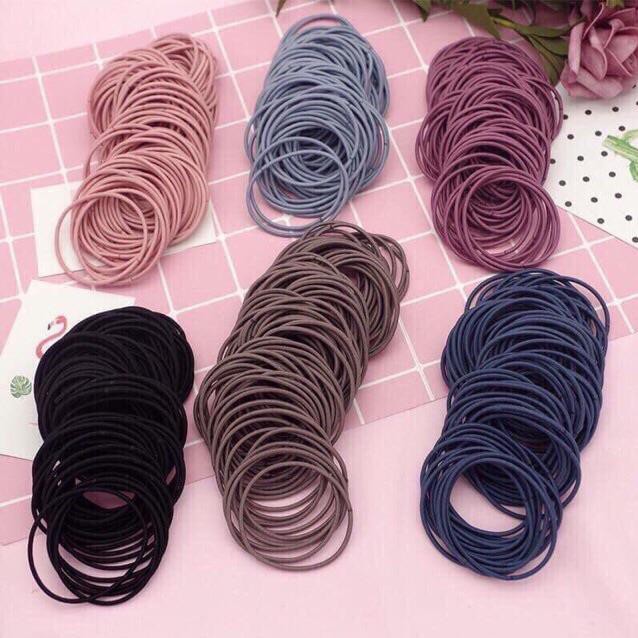 Sét 10 chun cột tóc siêu xinh