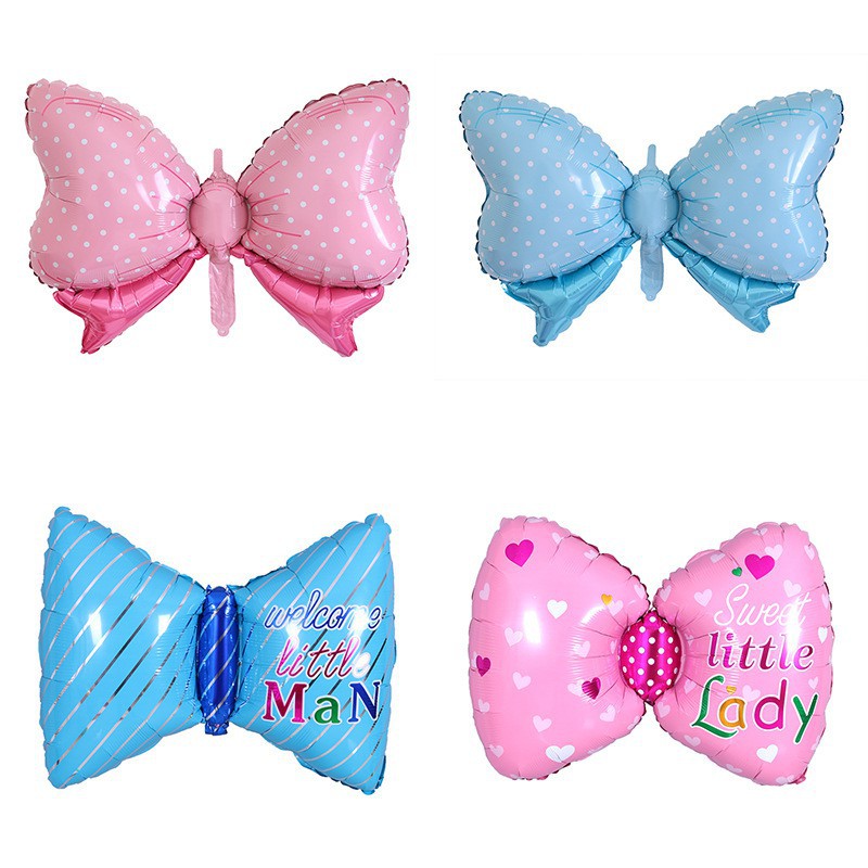 Bóng kiếng trang trí hình nơ size to 75cm