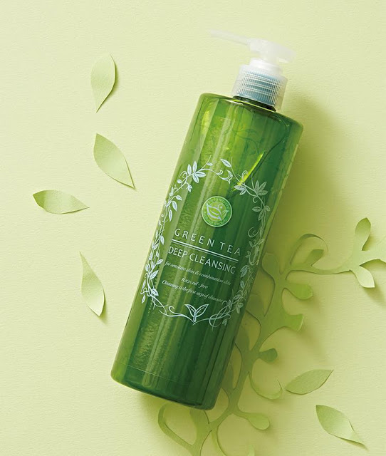 Gel tẩy trang trà xanh SANTA Marche Green Tea Deep Cleansing 400ML