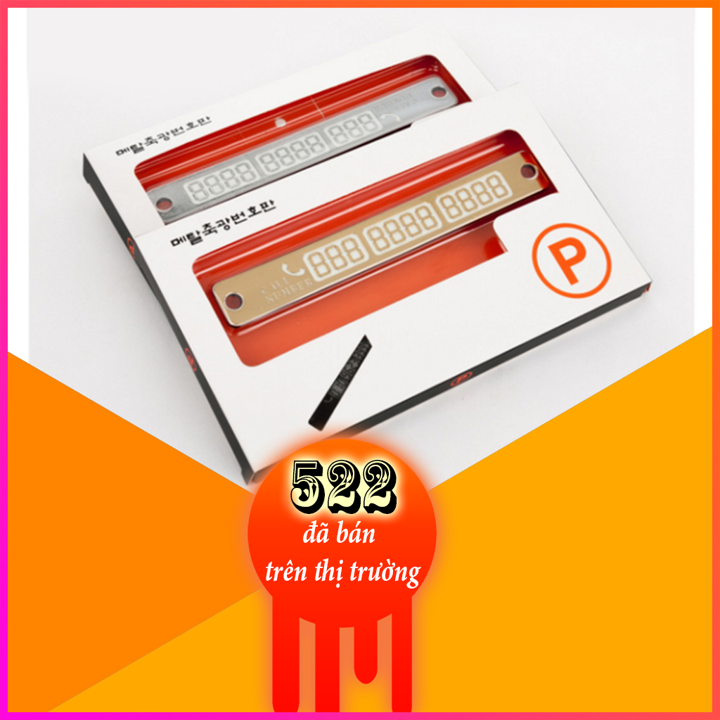 Thẻ ghi số điện thoại gắn kính trên xe