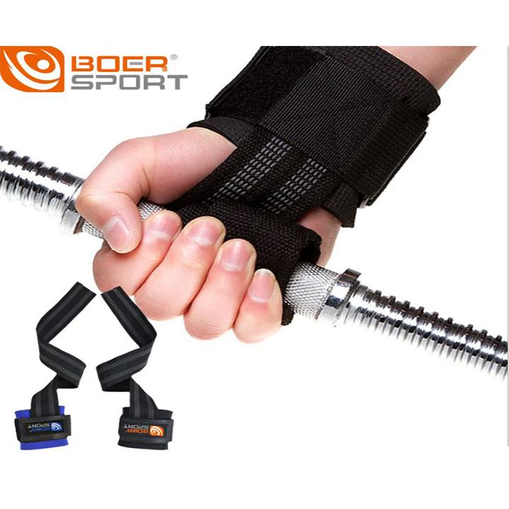Dây kéo lưng hổ trợ nâng đòn tạ boer 7638