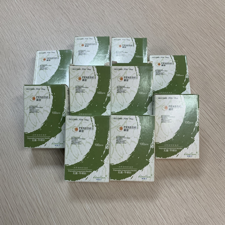 Combo 10 hộp kim châm cứu số 2, 3, 4, 7 pengshi sắc bén châm không đau