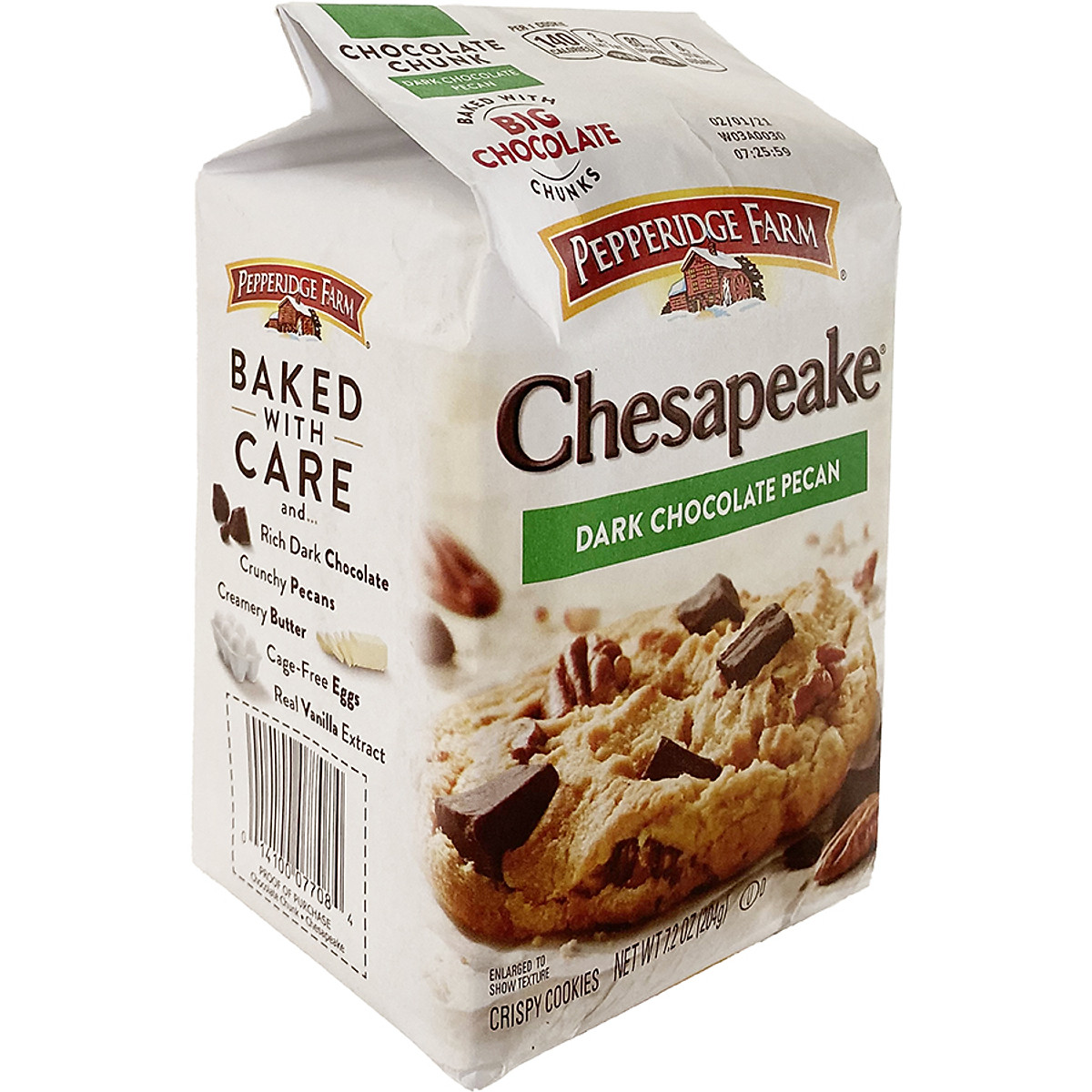 Bánh Vị Socola Đen Và Hạt Bồ Đào Chesapeake Pepperidge Farm (204g)