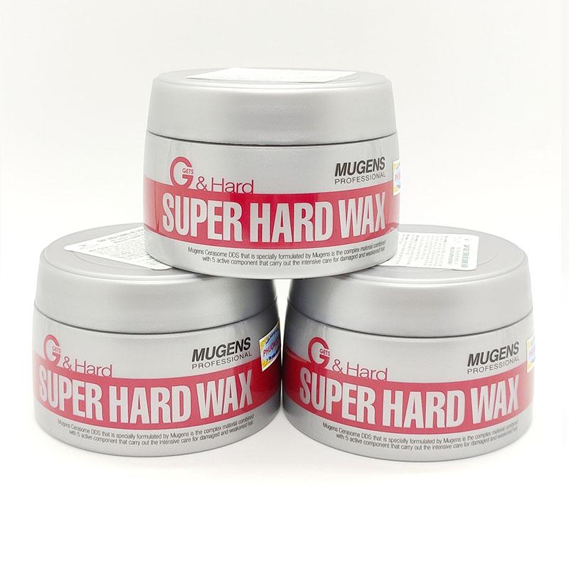 Sáp vuốt tóc siêu cứng mugens super hard wax 90g