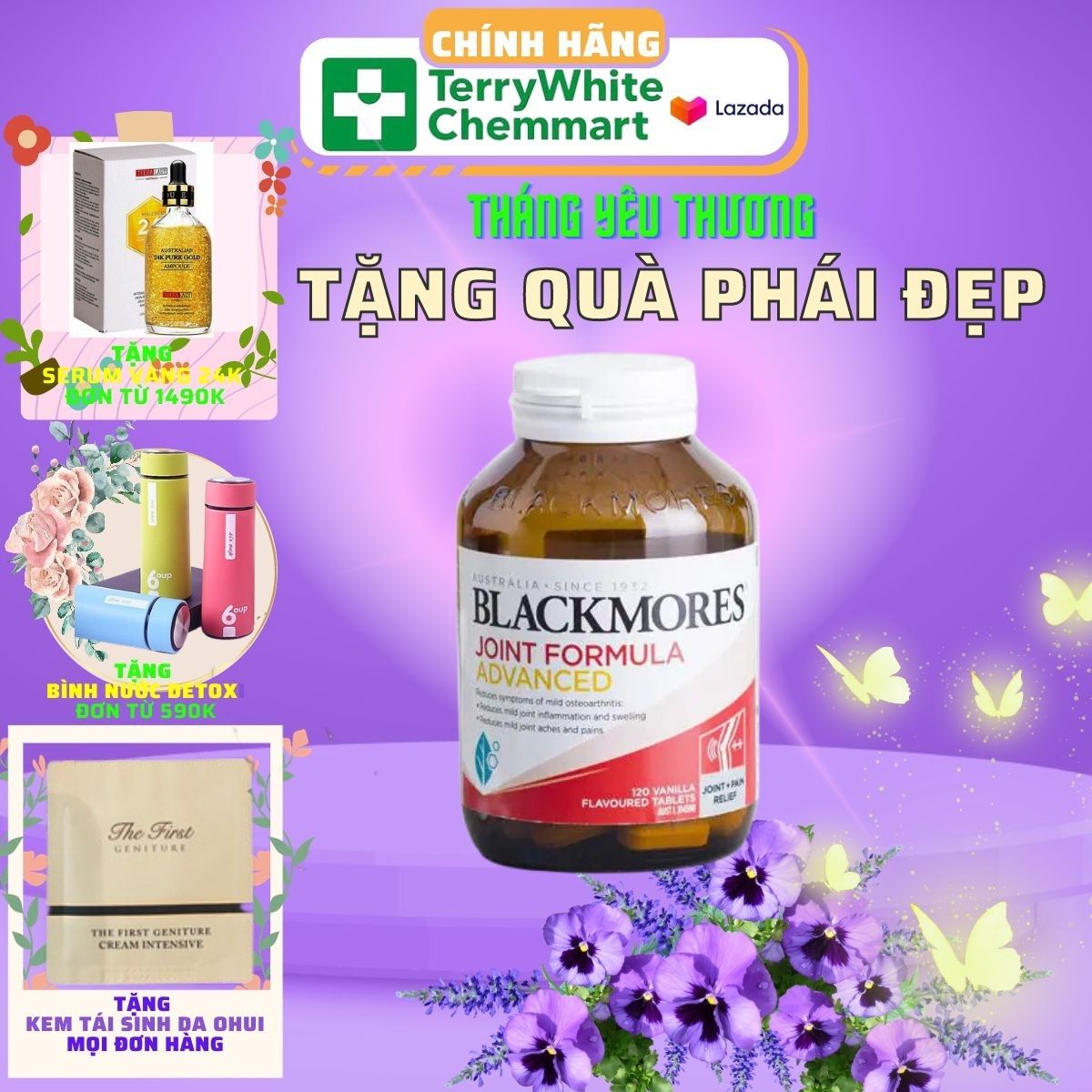 Viên uống giảm đau khớp xương Blackmores Joint Fomula 120 viên