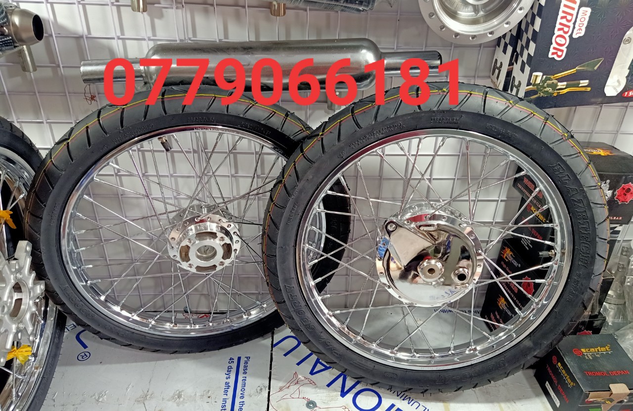 BÁNH CĂM SIRIUS TAURUS JUPITER EXCITER 2006-2010 1 ĐĨA TRƯỚC SAU ĐÙM KÈM MÁ ĐÙM SAU NIỀNG UNIONVD ĐÙM MẠ CROM FULL VỎ RUỘT BLAZETECH THÁI LAN GẮN VỪA NHƯ ZIN KHÔNG CHẾ