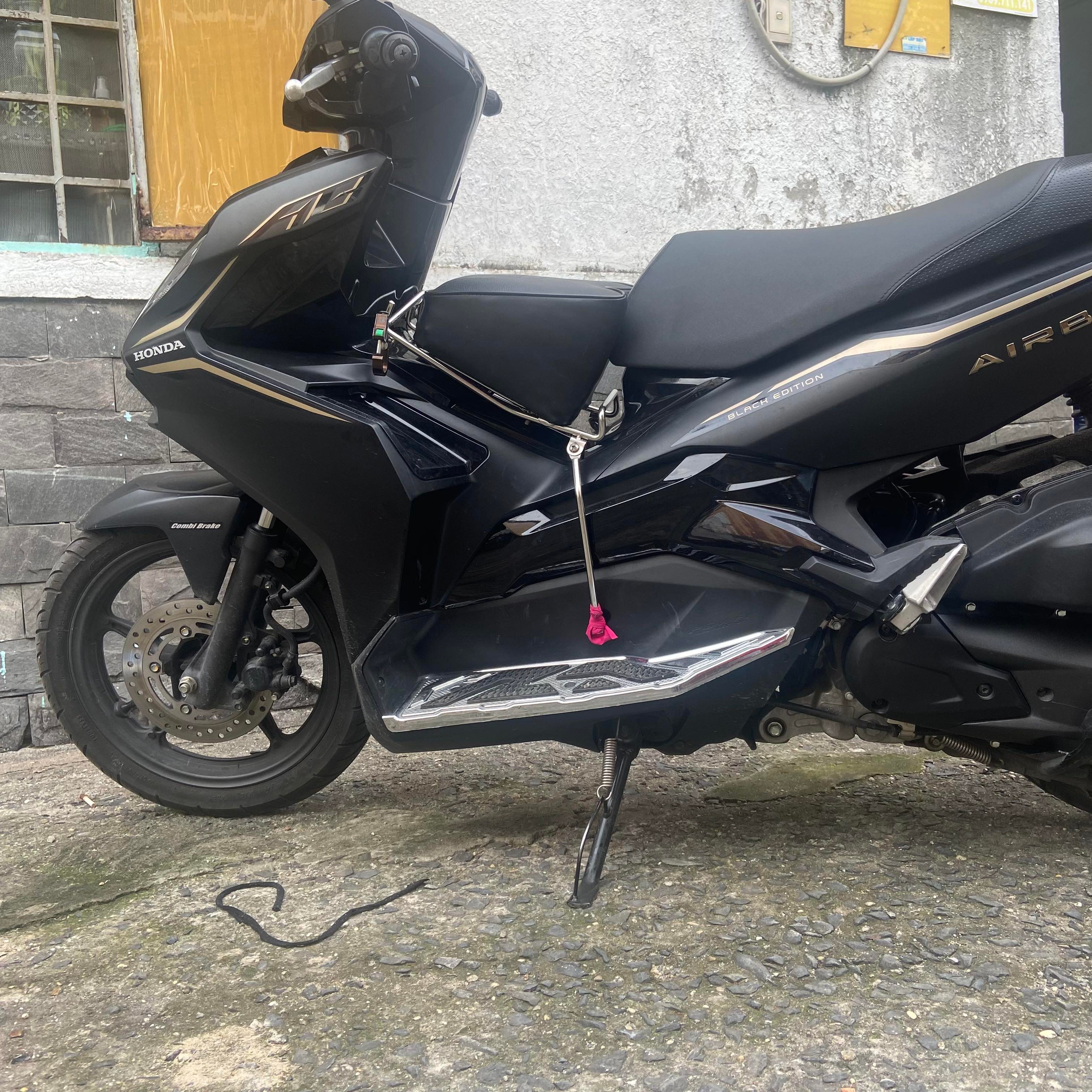 [HCM]Nệm baga đi xe số cho bé CÓ GÁC CHÂN-Ghế đôn nối yên xe số