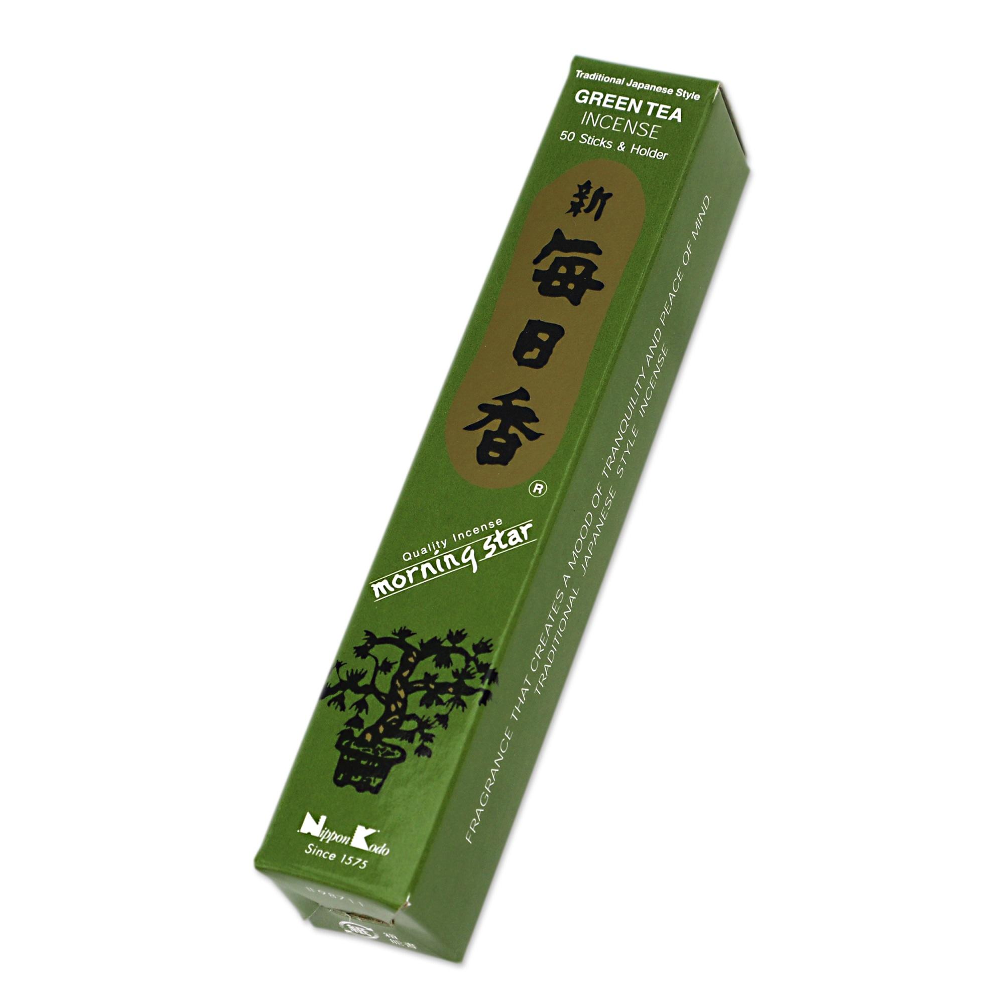 Japanese incense - Green Tea 50st Morning Star