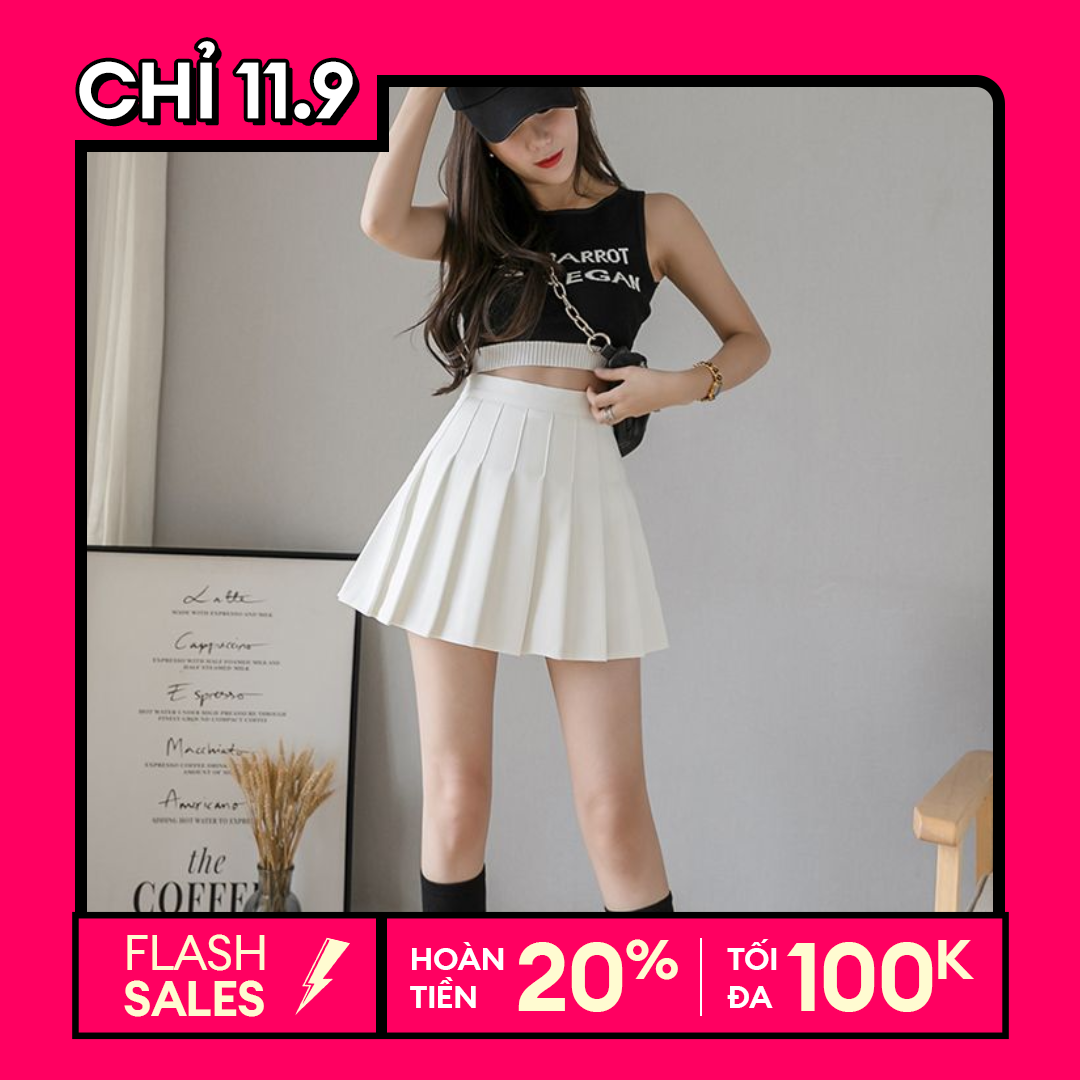 Chân váy chữ A tennis dáng siêu xinh PL41