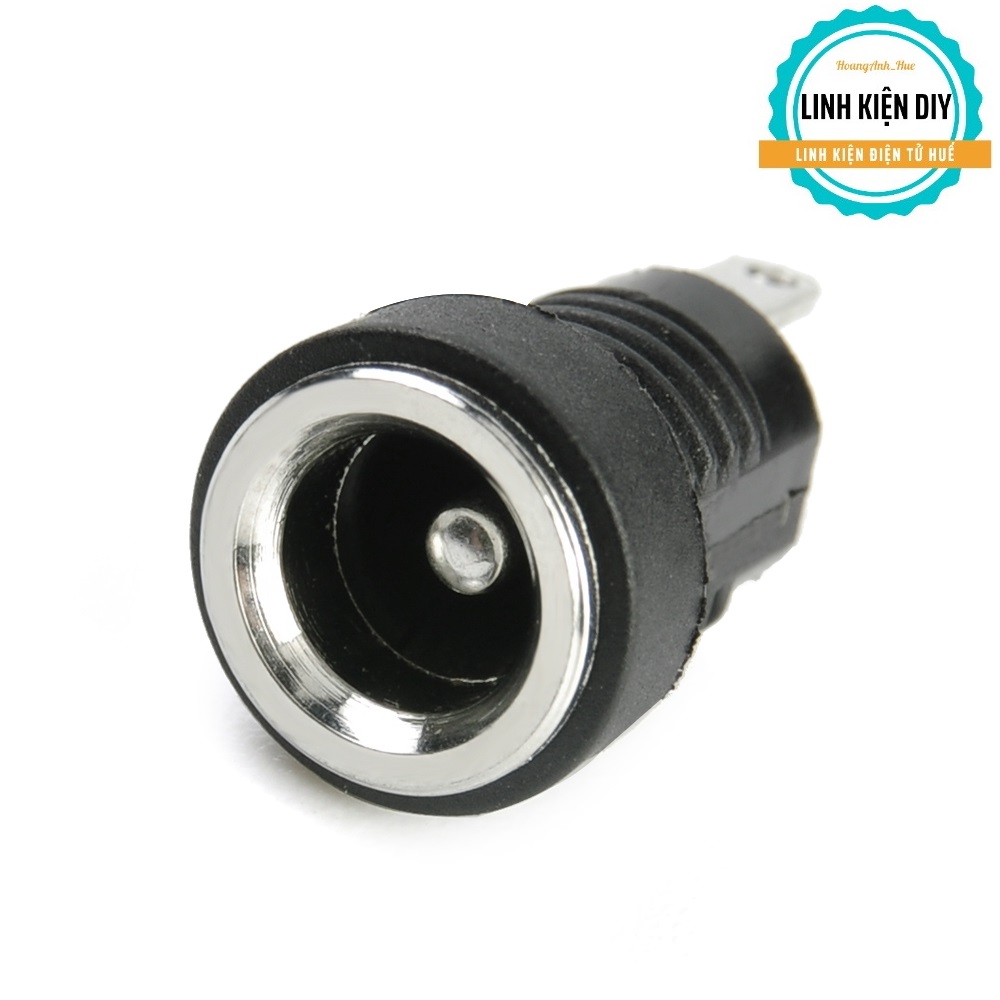 Đầu nối jack cắm nguồn cái dc 12v 3a 5.5x2.1mm