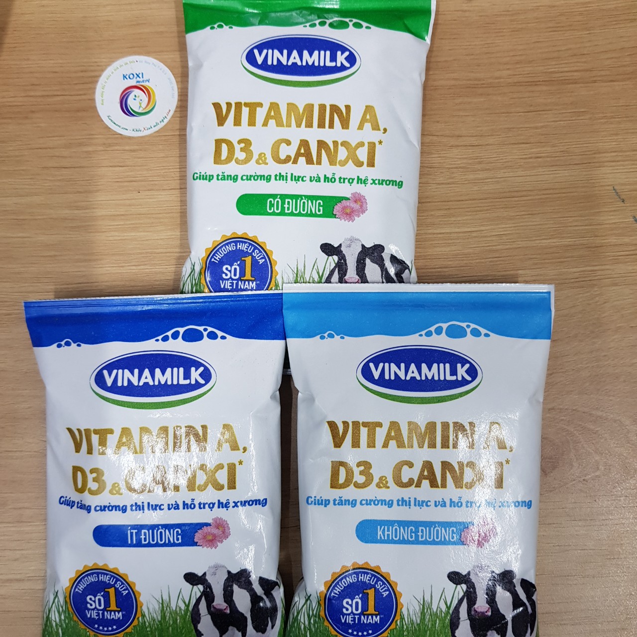 Sữa tiệt trùng Vinamilk bịch 220ml