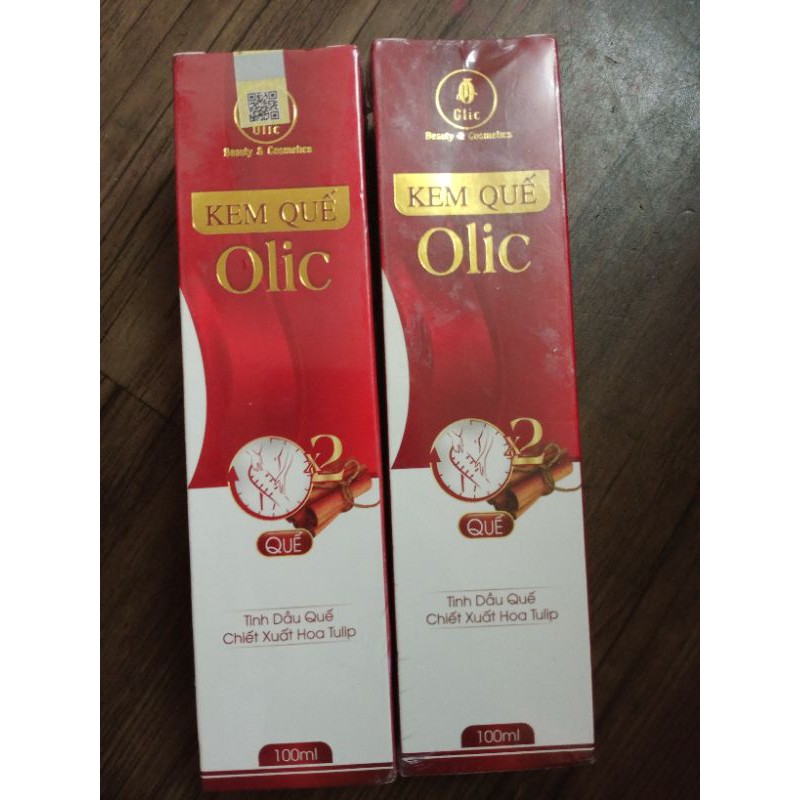 kem quế tan mỡ olic