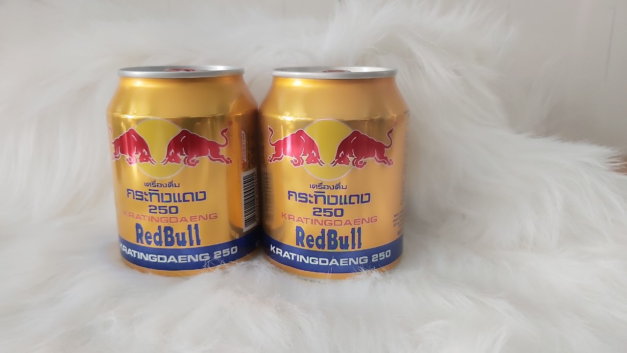 Combo 02 Lon x 250ml Nước tăng lực Bò húc Red Bull Thái Lan (date mới) - Nước tăng Red Bull Thái Lan