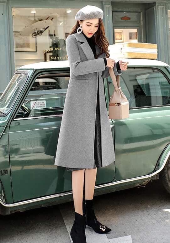 ÁO KHOÁC DẠ DÁNG DÀI