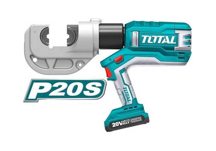 Máy uốn ống thủy lực dùng pin lithium 20v total tctli2002