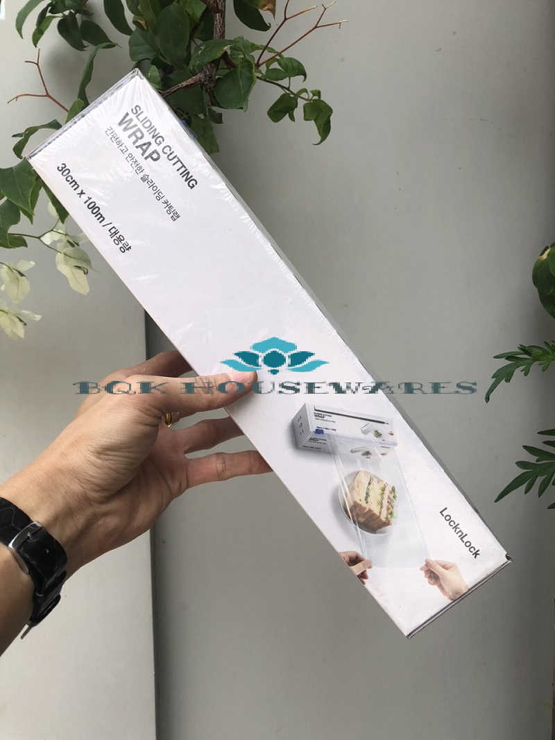 Màng bọc thực phẩm lock&lock lwp804 30cm x 100m - made in korea