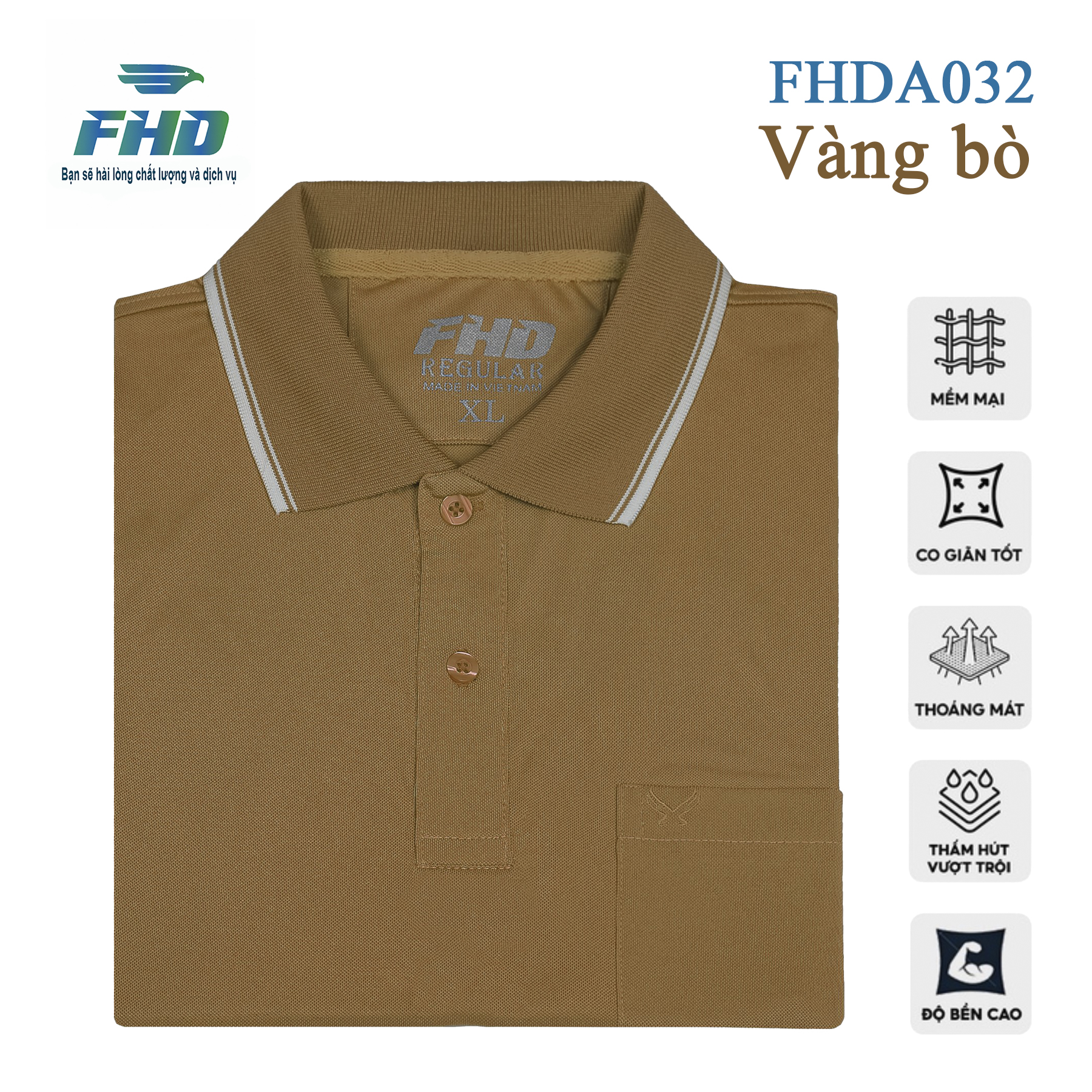 Men's Polo T-Shirt with Absorbent Pockets, Cool, Various Colors, Stretch Fabric, Available in Sizes for People Weighing 90kg with Big Belly Fhda032_2 - 6