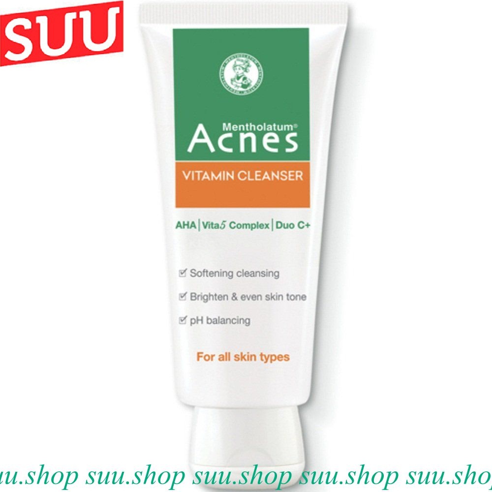 Sữa Rửa Mặt Acnes Vitamin Cleanser 50G