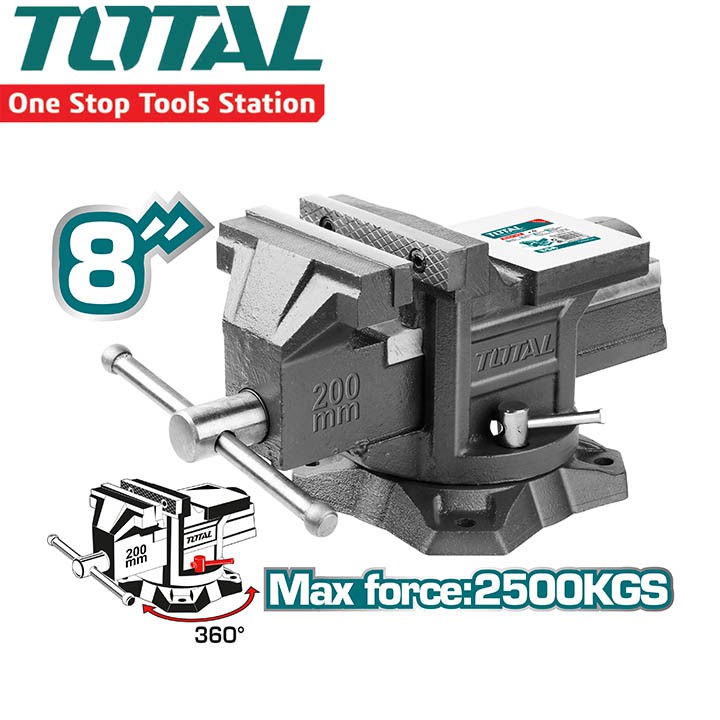 8" êtô kẹp total tht6186