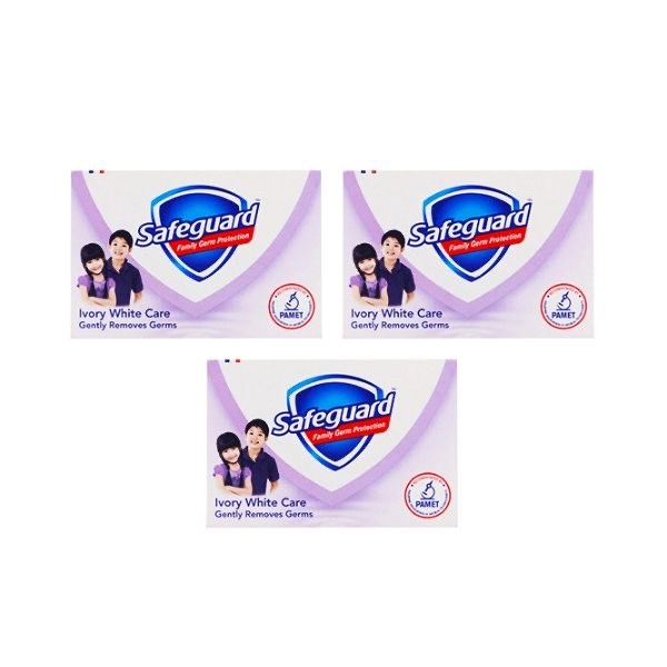 3 Xà Bông Safeguard Chăm Sóc Da Dịu Nhẹ 135g/cục
