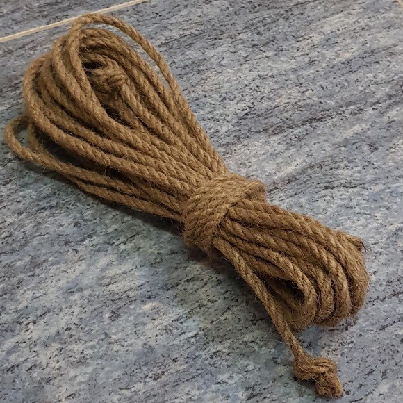 HCM Cuộn 50m dây thừng 4mm trang trí handmade. DÂY THỪNG trang trí nhà cửa trang trí tiệc vintage làm phụ kiện handmade