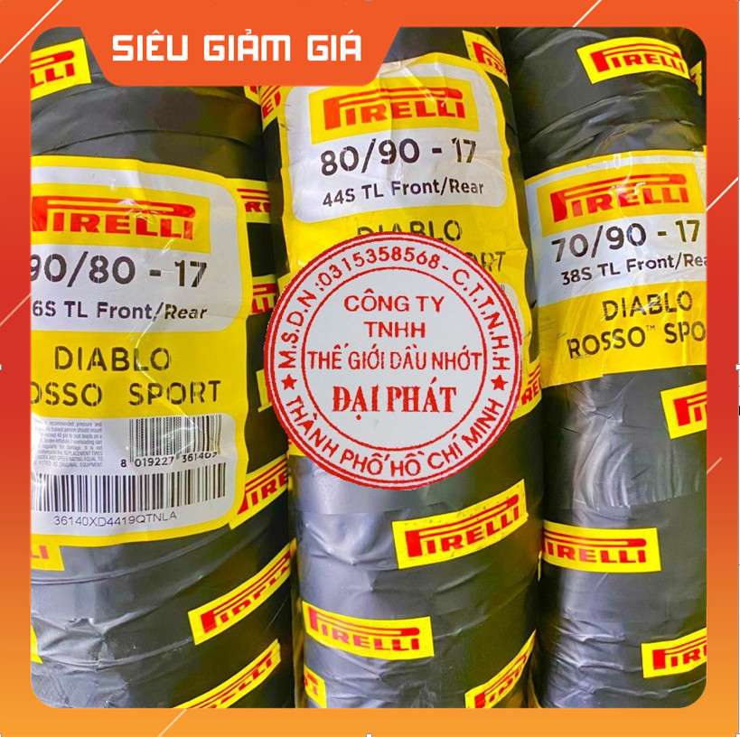 Vỏ Pirelli 120/70-17 Diablo Rosso Sport
