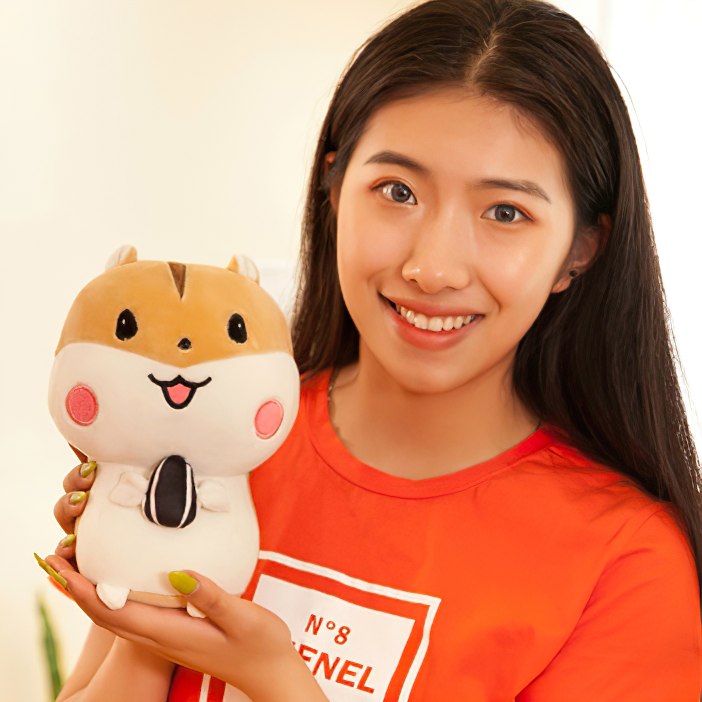 Gấu bông chuột hamster 20cm tnb01 siêu đáng yêu