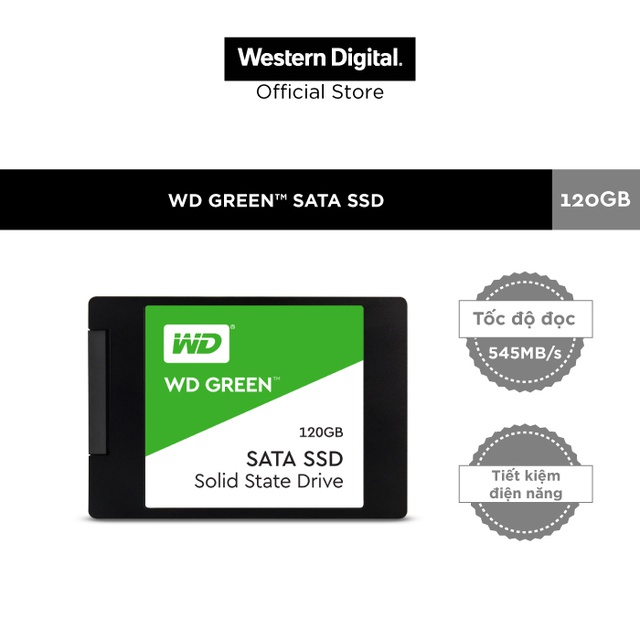 Western Green SSD 120G Sata III