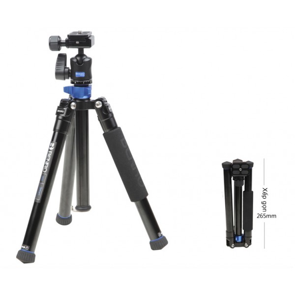 Chân tripod Benro IS05 tặng kèm kẹp điện thoại
