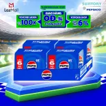 Thùng 24 Lon Nước Ngọt Giải Khát Có Gaz Pepsi (235ml/lon)