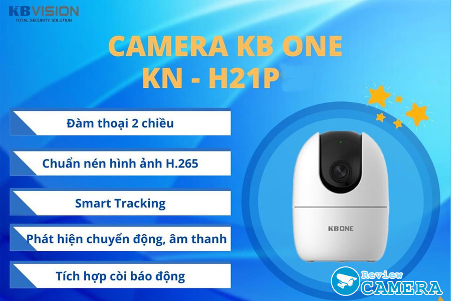 Camera wifi kbvision kbone kn-h21p, hàng chính hãng fullbox 100%