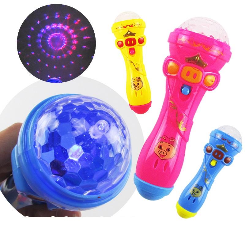 Đồ chơi micro có đèn cho bé, mi hát, đồ chơi trẻ em