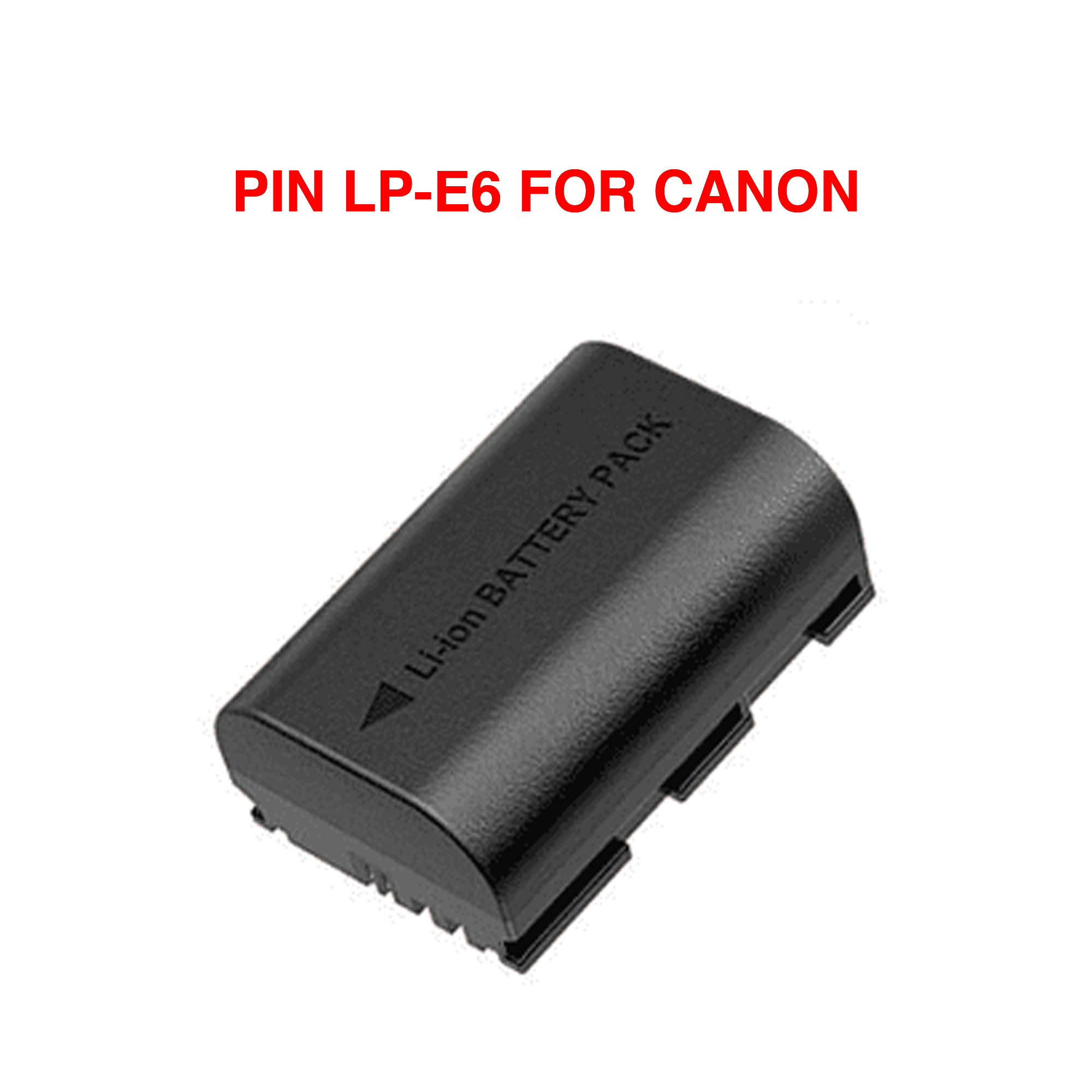 Pin máy ảnh LP-E6 cho Canon EOS 5D2 5D3 6D 70D 7D 60D 7D2 80D 90D,... dung lượng lớn