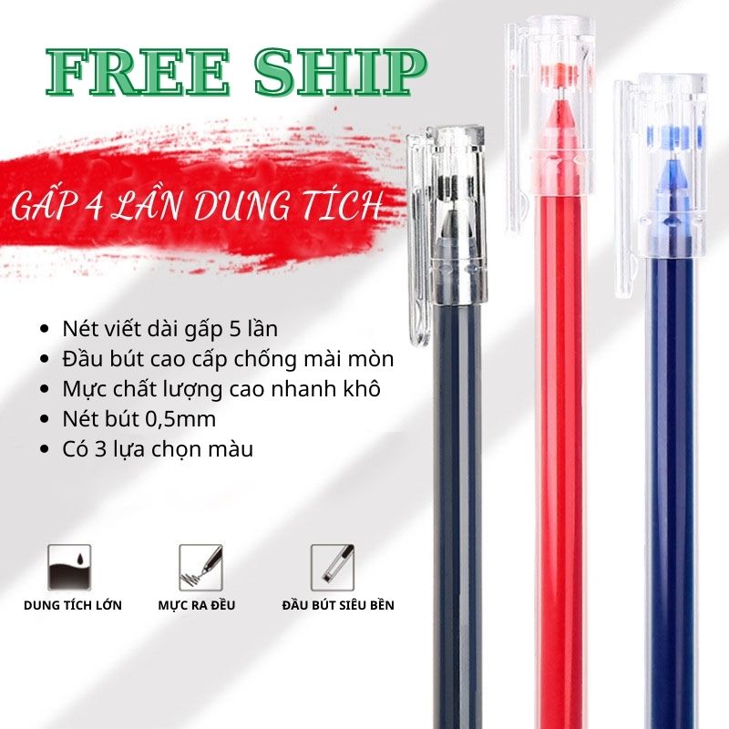 Bút gel VTL mực ra đều không bị nhoè