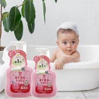 Arau baby natural safe baby shower gel 450ml