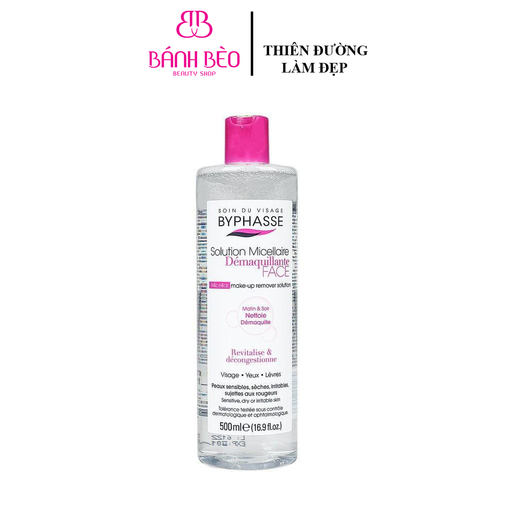 Nước Tẩy Trang Byphasse Cho Mọi Loại Da 500ml