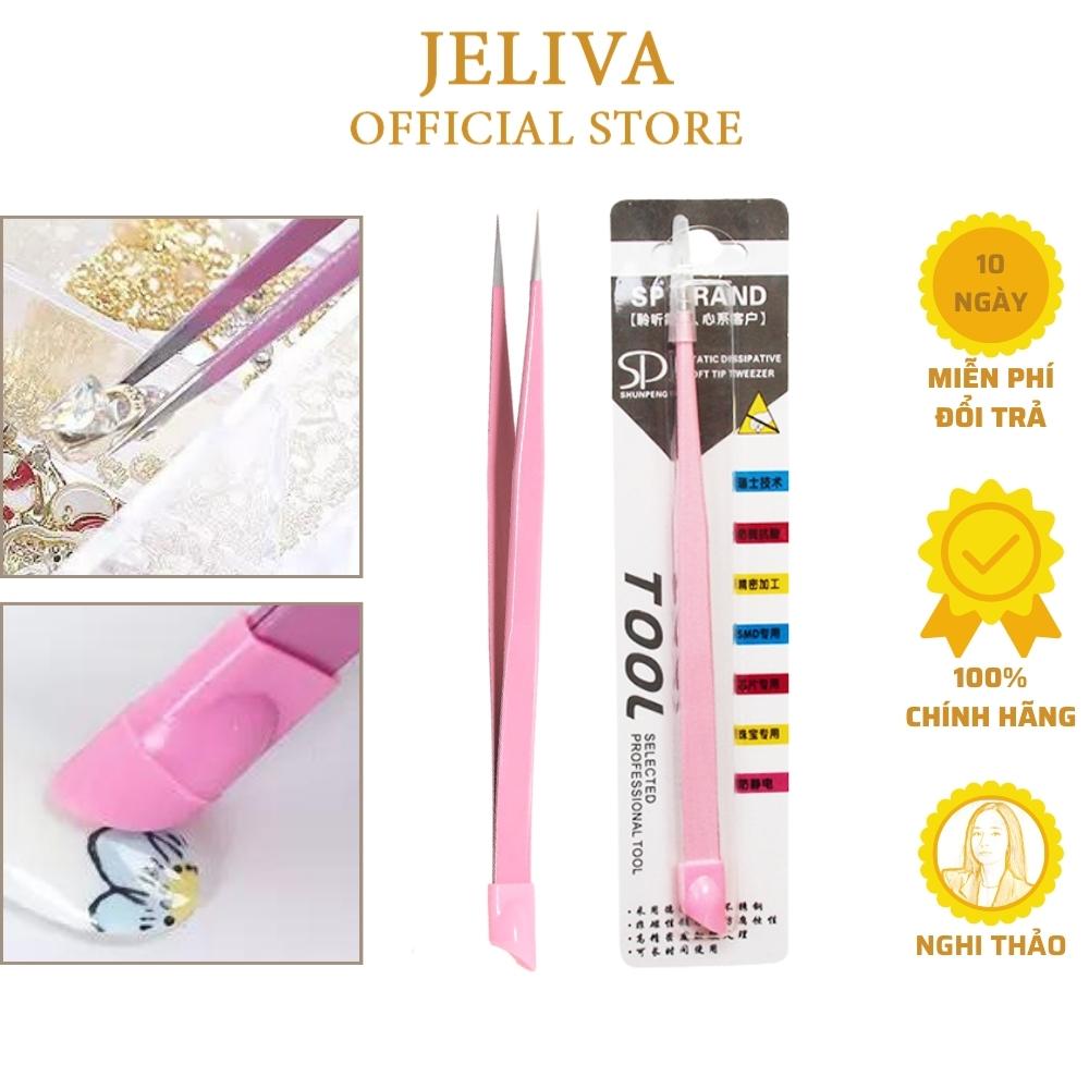 Nhíp gắp đá nail