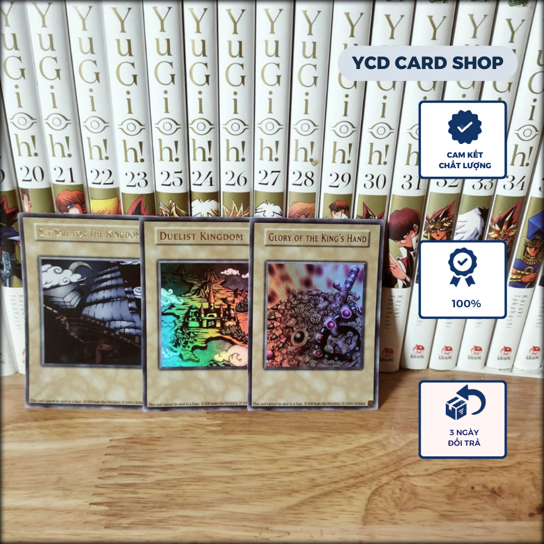 Thẻ bài Yugioh chính hãng Set card Vé mời hội bài trên đảo - Ultra rare