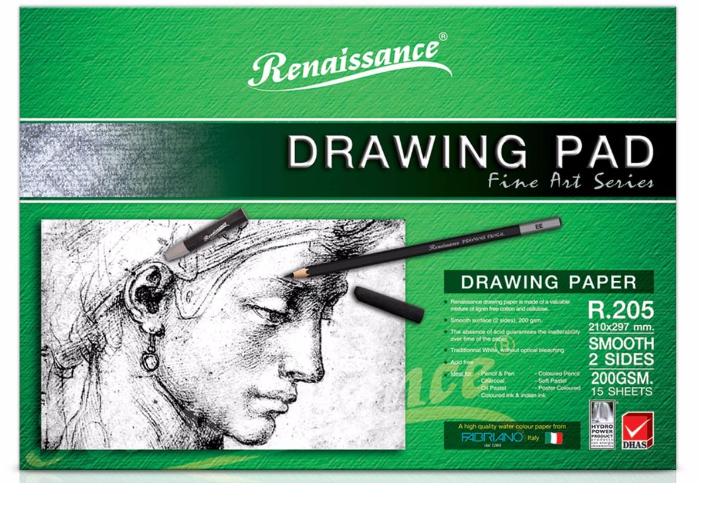 Tập giấy vẽ A4 Renaissance