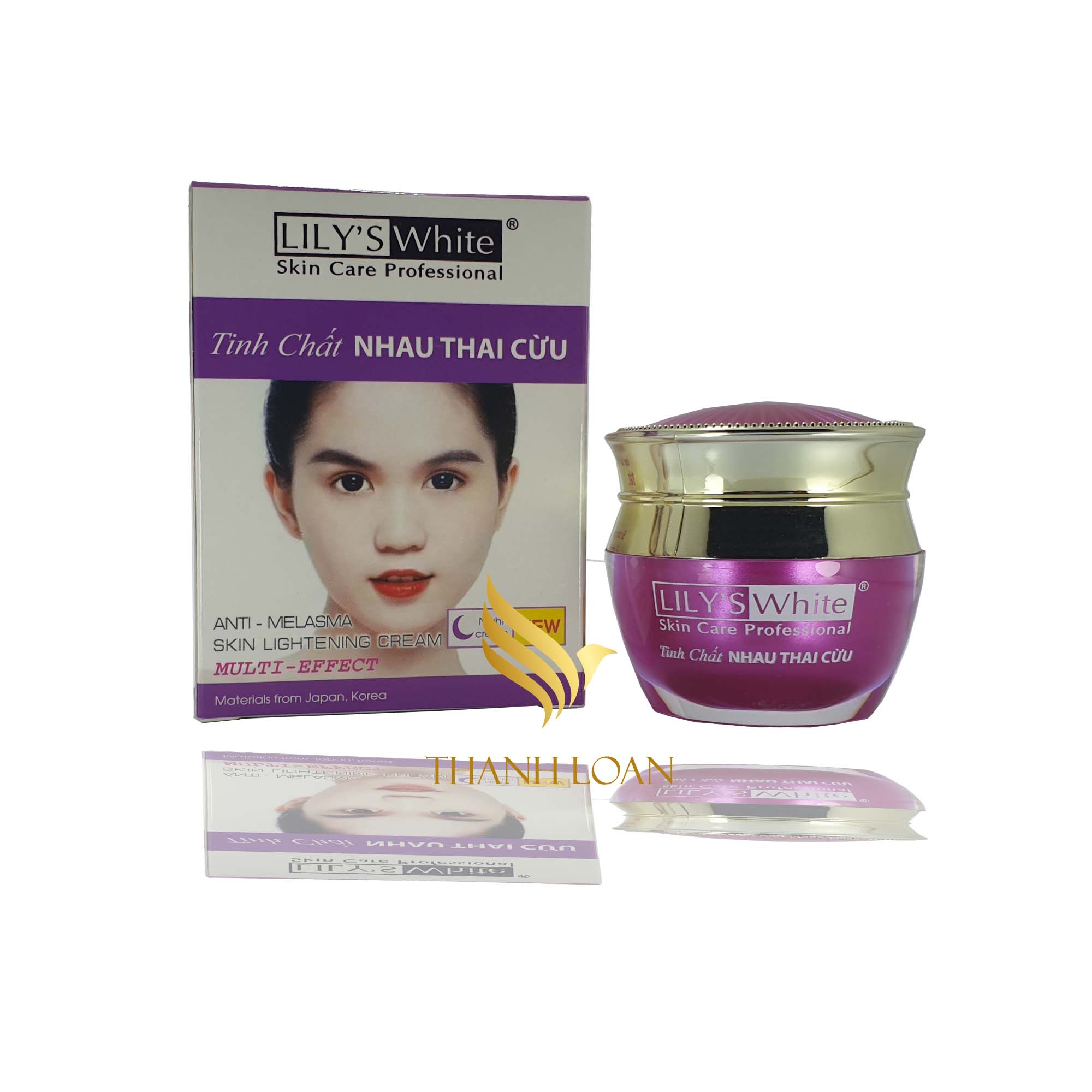 Kem nám tinh chất nhau thai cừu Lily's White