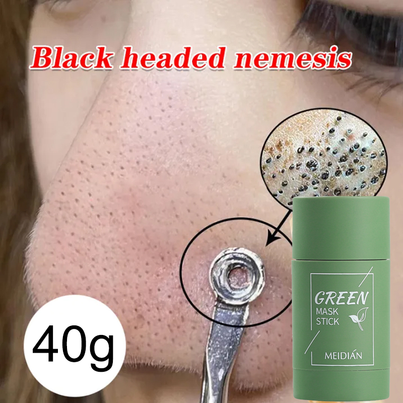Mặt nạ trà xanh dạng lăn green mask stick thanh lăn mặt nạ trà xanh green mask stick - cam kết chính hãng,mặt se khít lỗ chân lông sáng da.mặt nạ trà xanh lột mụn đầu đen dưỡng ẩm cân bằng dầu cho da 40g