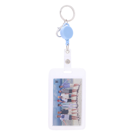 [HCM]Dây Đeo Thẻ Có Dây Rút Ban Nhạc BTS - Mẫu 3