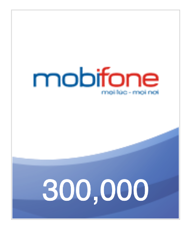 [HCM][Flash Sale] Thẻ MOBIFONE 300.000 - nhận mã SIÊU TỐC qua EMAIL