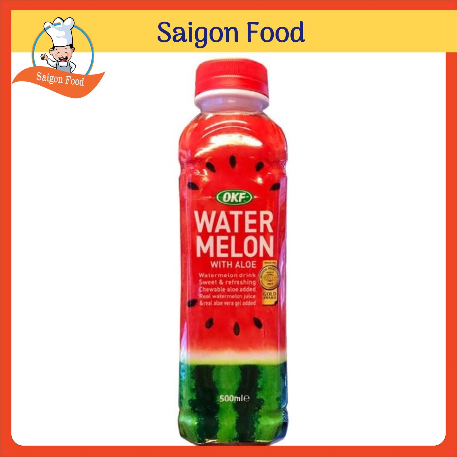 Nước ép dưa hấu nha đam OKF Hàn Quốc healthy (500ml)