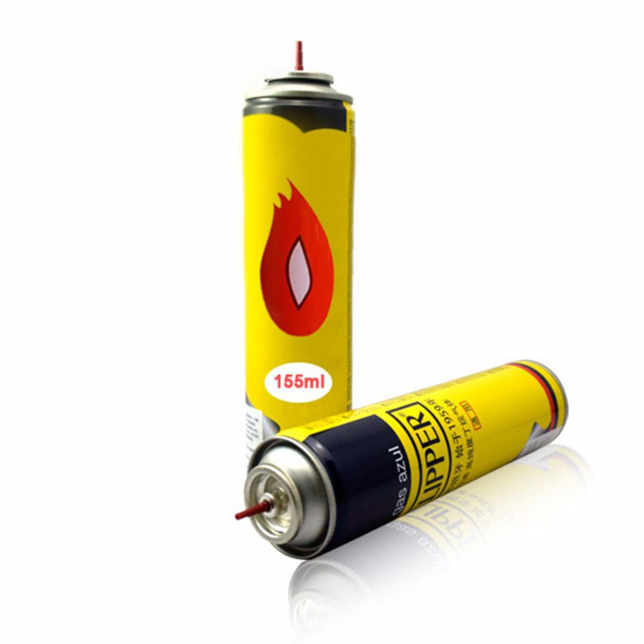 Bình bơm gas bật lửa dung tích 155ml vỏ dày an toàn khi bơm chống cháy nổ - GD0778