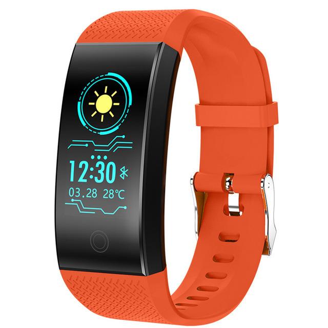 ஐ▲✧ Smart Bracelet Heart Rate Monitor IP68 Waterproof Fitness Activity Tracker Smart Wristband Sports Watch Support IOS Android