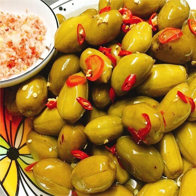 Cà na ngâm chua ngọt 500gr không tính nước