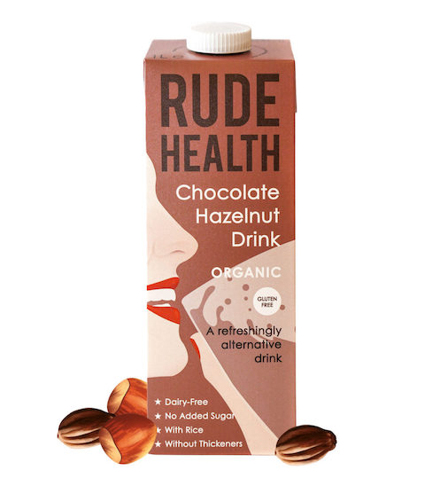 Sữa Hạt Phỉ Chocolate Hữu Cơ Rude Health - Organic Chocolate Hazelnut Drink 1L
