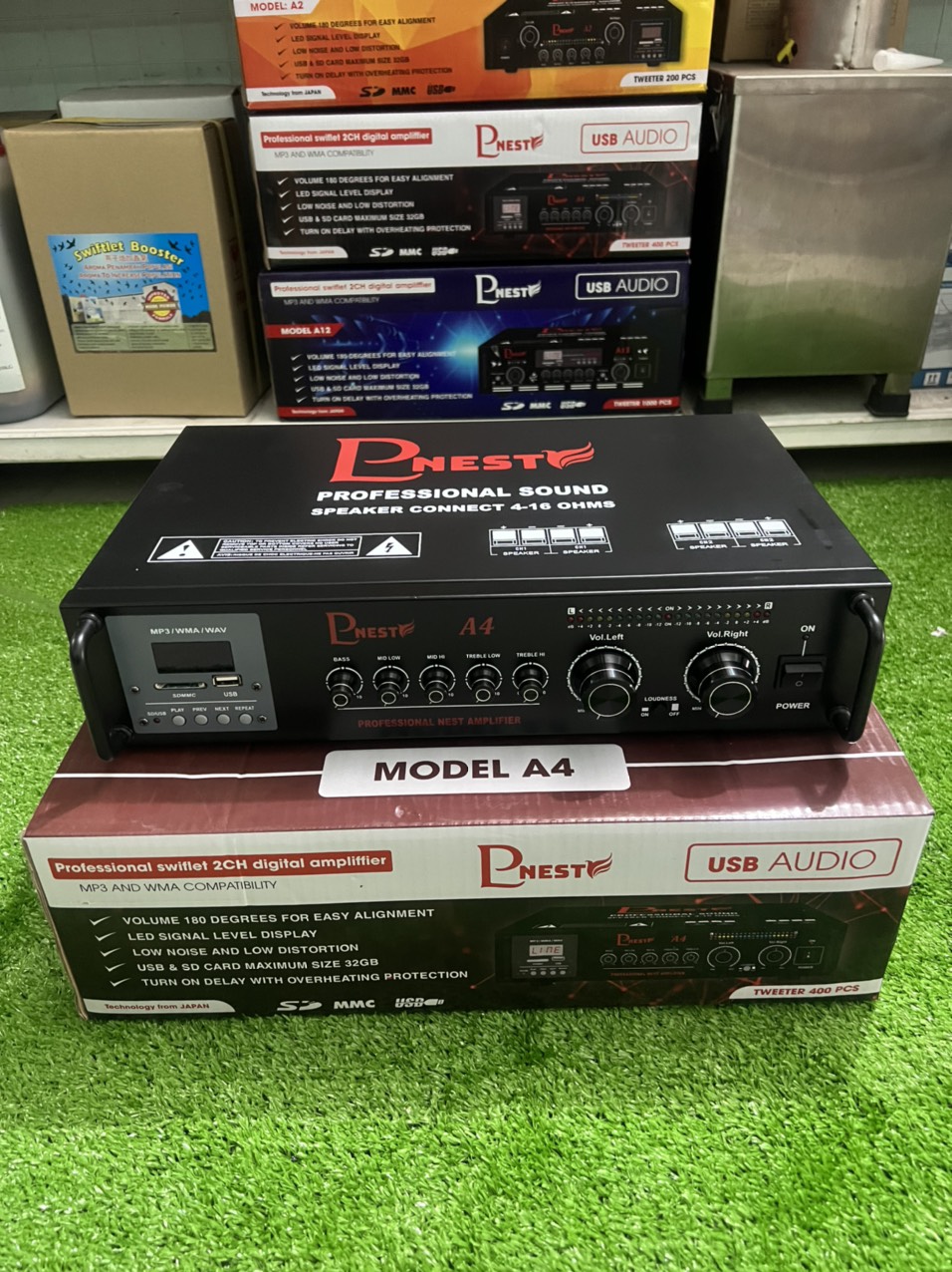 Amply PNest A4 bản cao cấp dùng cho nhà yến