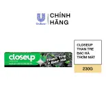 Kem Đánh Răng Closeup Giúp Làm Trắng Răng Tự Nhiên Sau 2 Tuần Với Chiết Xuất Than Hoạt Tính Và Bạc Hà 230G/Tuýp